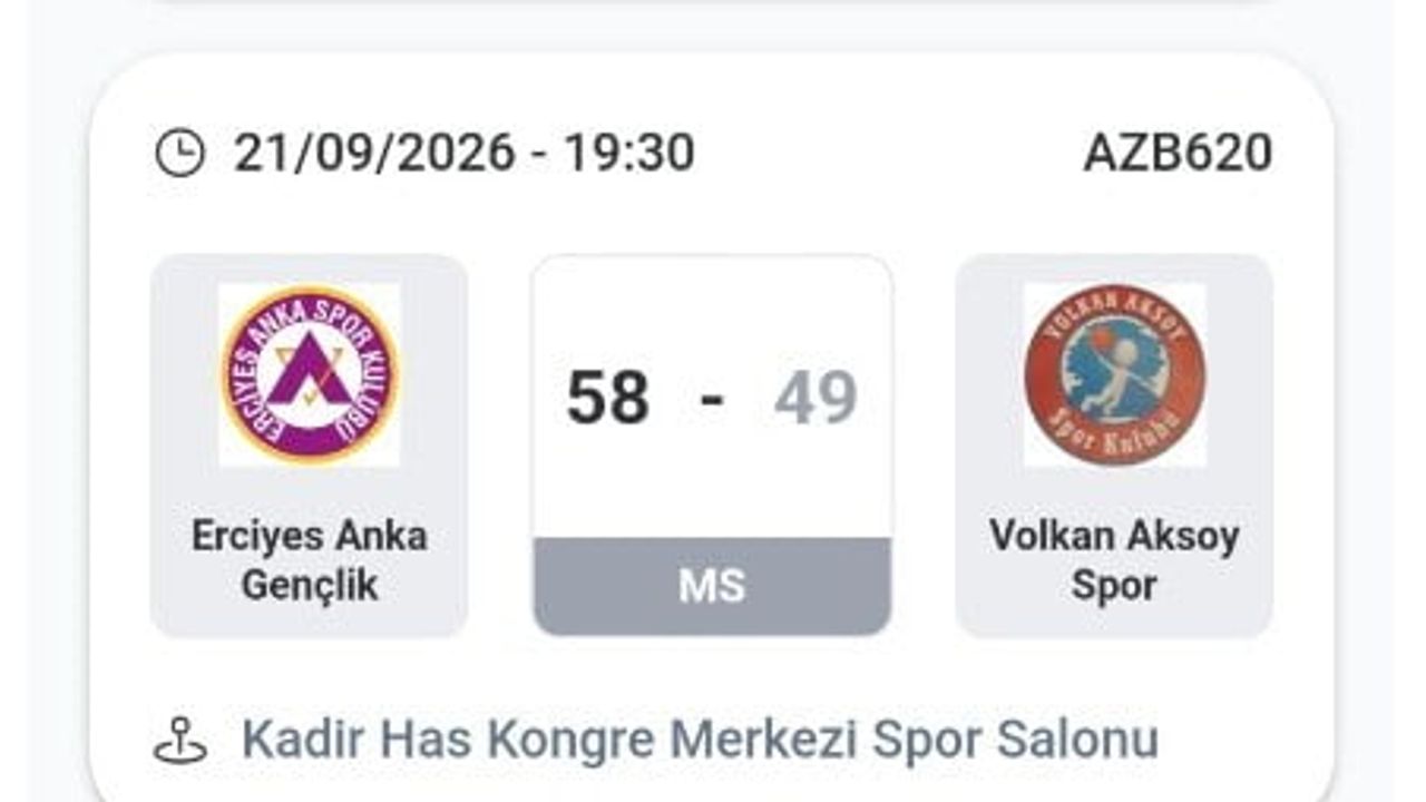 kayseri büyük erkekler basketbol liginde 2026-2027 sezonu başladı