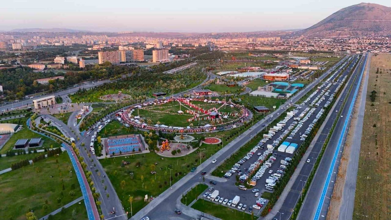 Kayseri'de 1 milyon 260 bin metrekarelik millet bahçesi Green Flag finalinde