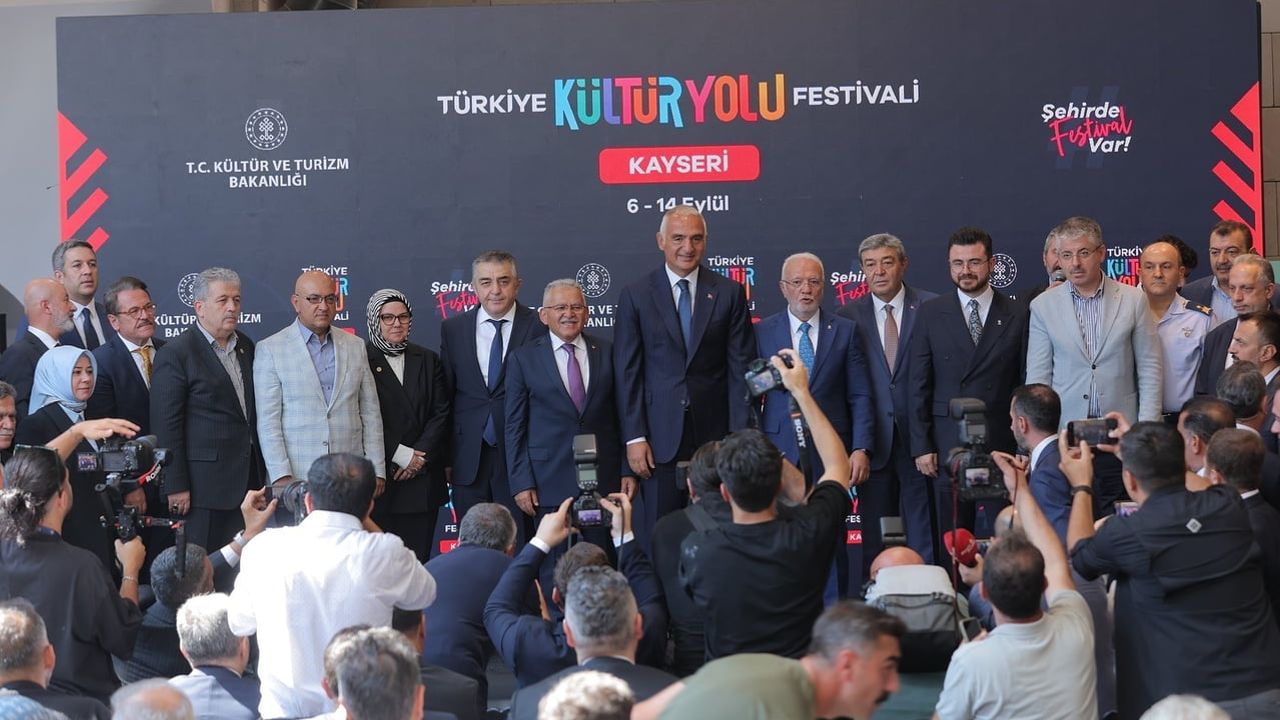 Kayseri'de 5-13 eylül: kültür yolu festivalinde dokuz gün sanat ve keşif
