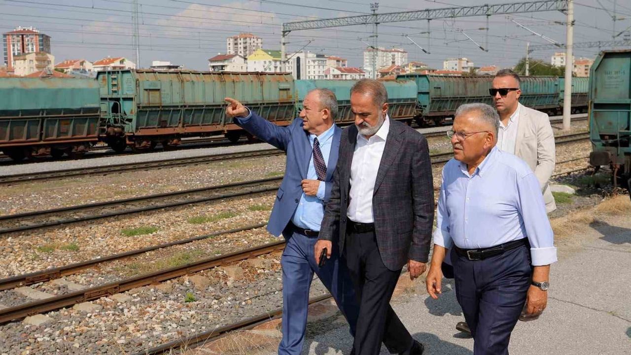Kayseri'de ulaşım için kent ve TCDD iş birliği vurgulandı