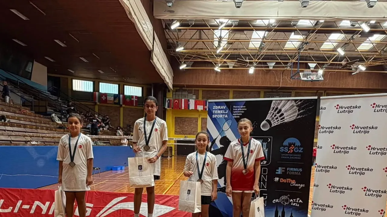 Kayseri’den Zagreb’e başarı köprüsü: genç sporcular kürsüye çıktı
