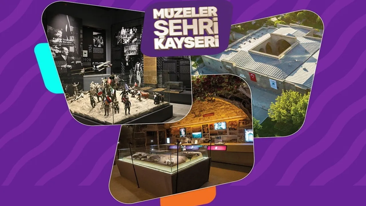 Kayseri kültür yolu festivalinde büyükşehir müzeleri ücretsiz