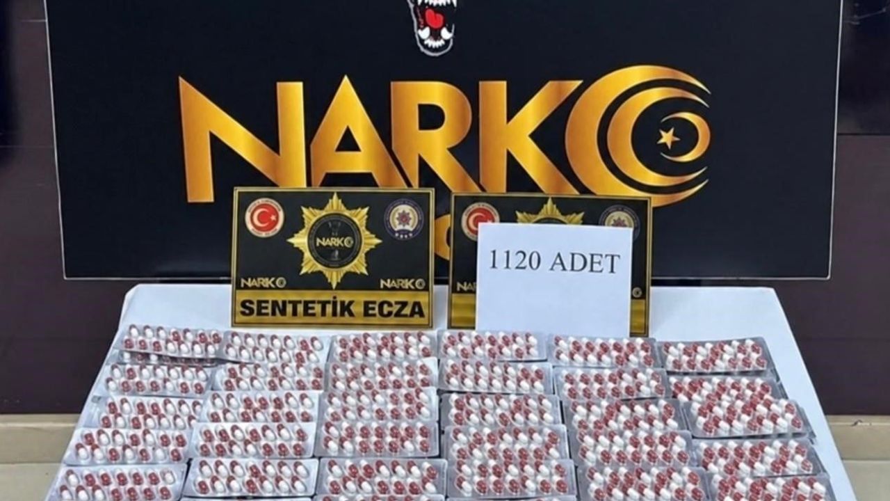 Kayseri-Yozgat hattında operasyon: bin 120 sentetik hap ele geçirildi