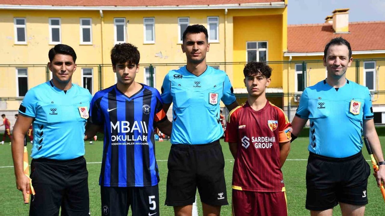 Kayserispor U15'ten sahada etkili ilk galibiyet