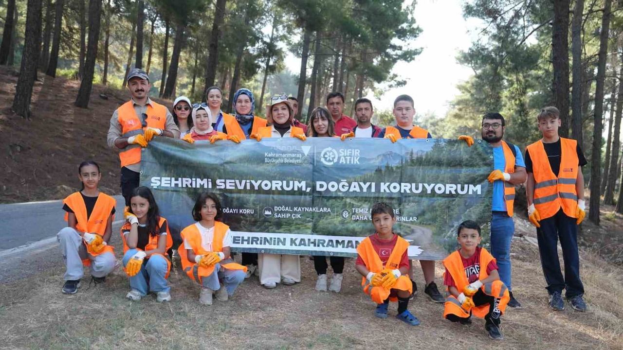 Kazma Bağları'nda gönüllülerle çevreye sahip çıkma seferberliği