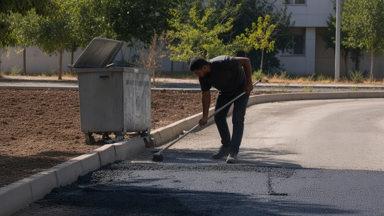 Kentin her sokağına ulaşan Kilis asfalt hamlesi