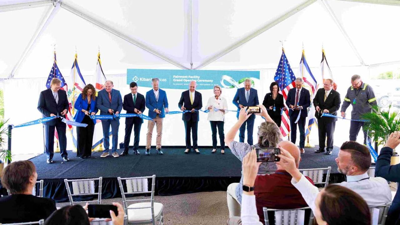 Kibar Americas Fairmont'ta üretime başladı, ABD'de yerel kapasiteyi güçlendiriyor