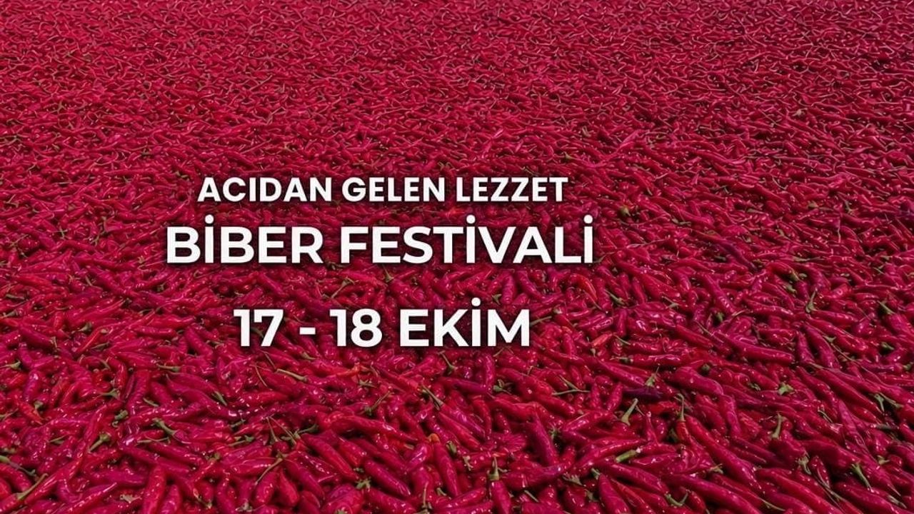 Kilis’te biber kültürü Cumhuriyet Meydanı’nda iki gün boyunca kutlanacak