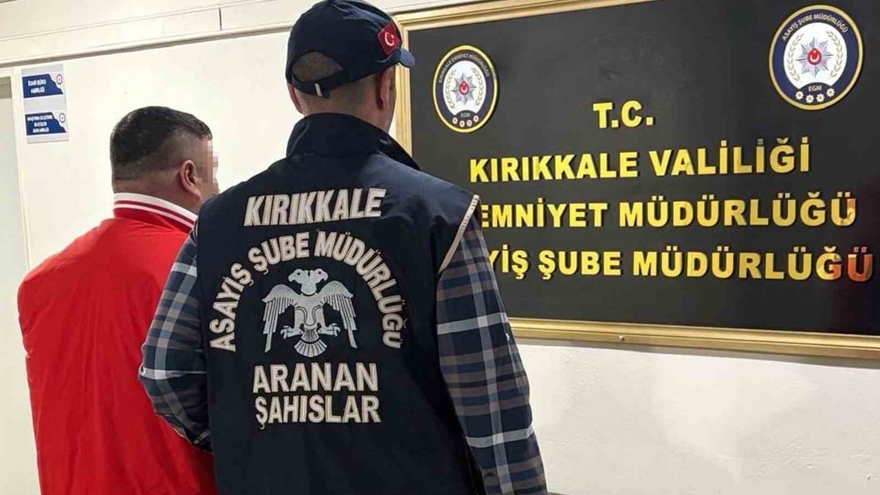Kırıkkale polisinin operasyonunda iki hükümlü cezaevine gönderildi
