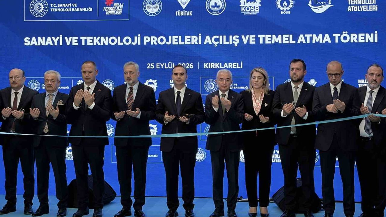 Kırklareli'ne yeni yatırım dalgası: sanayi altyapısına 601 milyon liralık destek