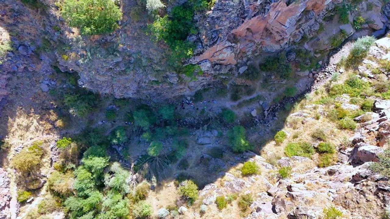 Kırlangıç vadisi'nde sporla başlayan temizlikte yarım tona yakın atık toplandı
