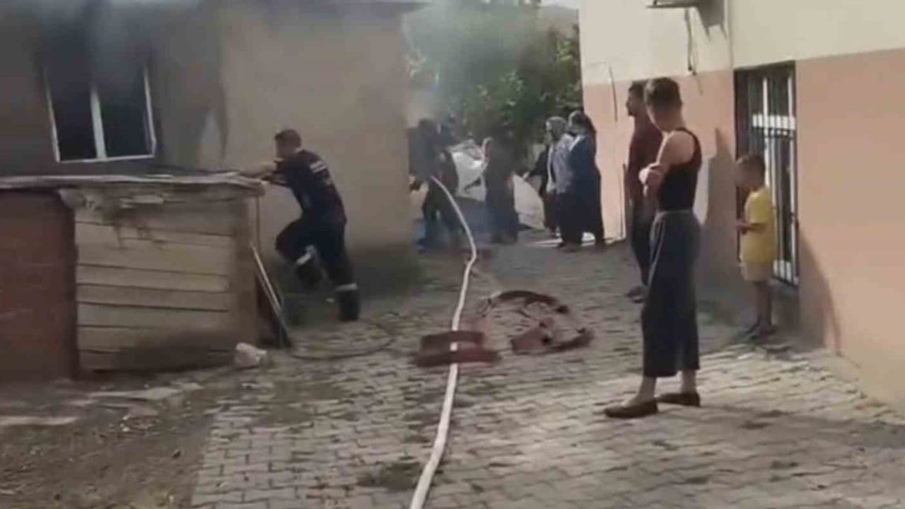 Kırsal alanda alevler büyümeden durduruldu: Çakırkaş'ta odunluk ve kilerde hasar