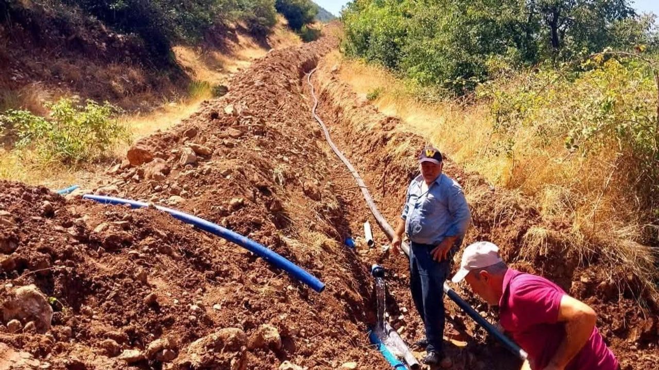 Kırsalda üç köyün su altyapısı yenilendi, Amasya'da erişim güçlendirildi