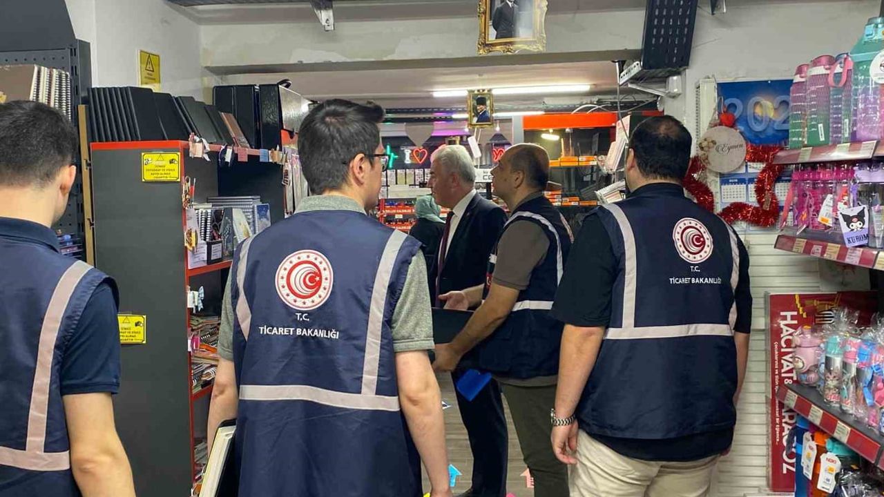 Kırtasiye denetimleri sıklaştı: Eskişehir'de fiyat ve CE güvenliği öne çıktı
