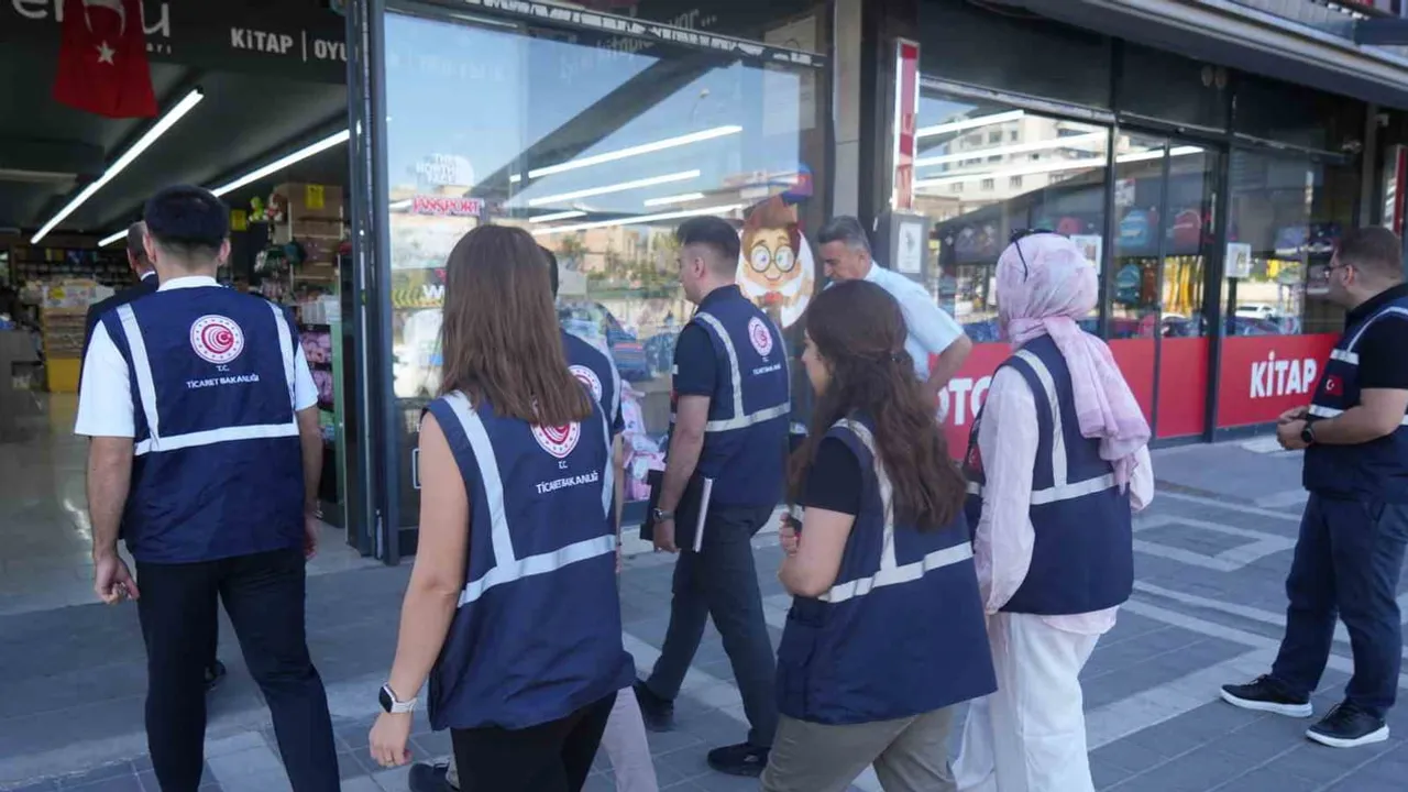 Kırtasiyelerde etiket ve fiyat denetimi: Gaziantep'te 18 bin ürün incelendi