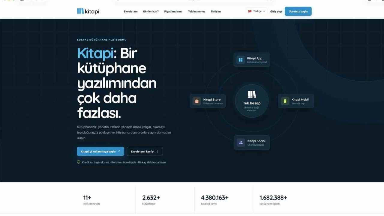 Kitapi 1 milyon üyeye ulaştı, kütüphanelerde dijital dönüşüm yayılıyor