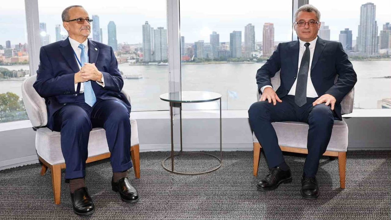 KKTC'nin New York durağında İİT ile ilişki ve gündem görüşmesi