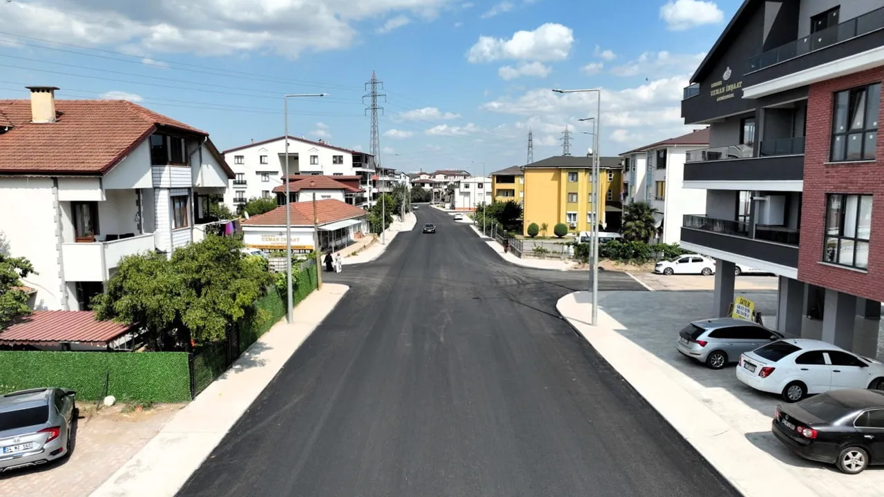 Koca Yusuf Caddesi modern yüzüne kavuştu