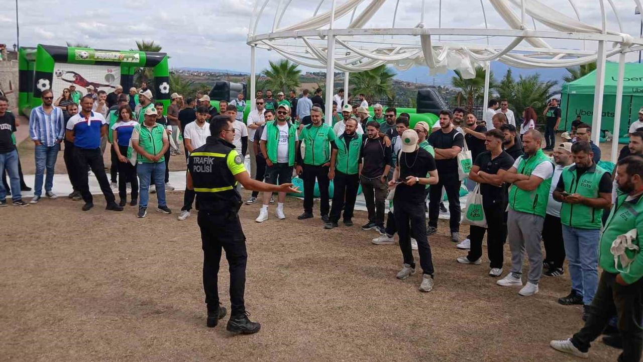 Kocaeli'de kurye güvenliği için 258 sürücüye motosiklet eğitimi
