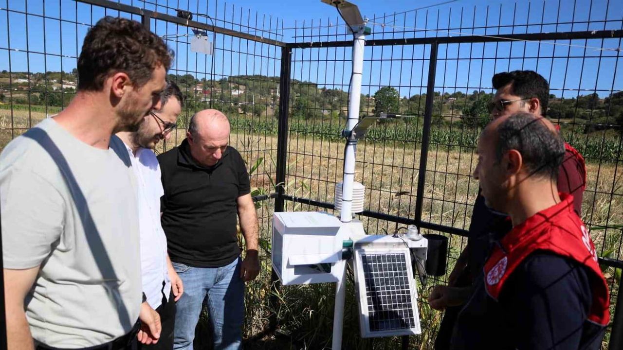 Kocaeli'de tarlalar drone ve yapay zeka ile parsel bazında izlenecek