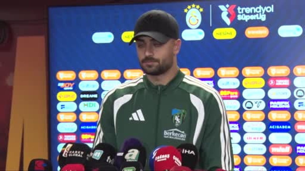 Kocaelisporlu Serhat Öztaşdelen: talihsiz gol bizi üzdü, daha çok çalışacağım