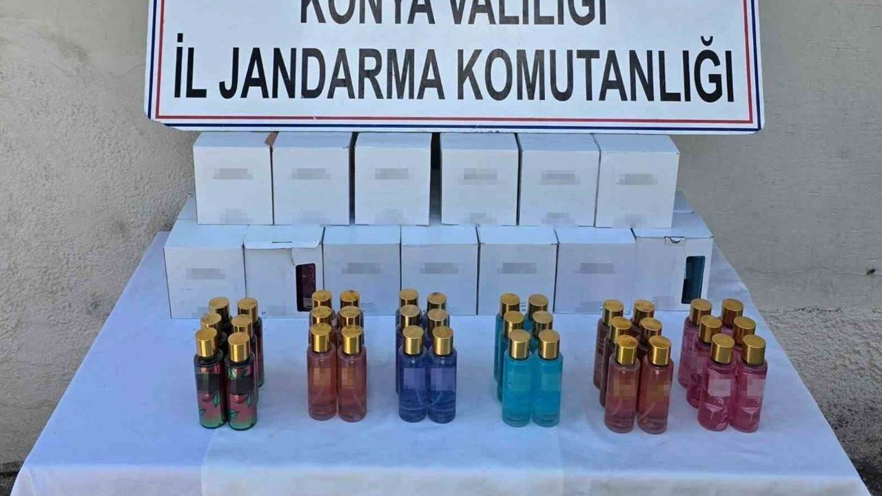 Konya’da 5607 kapsamında ağustos operasyonunda 186 bin makaron ve 240 kaçak parfüm ele geçirildi