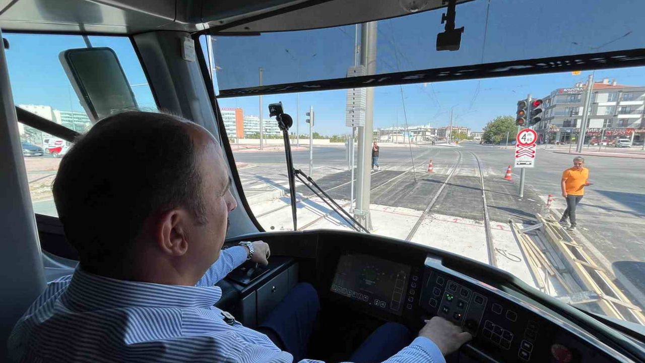 Konya'da yeni adım: adliye-şehir hastanesi hattında test sürüşü