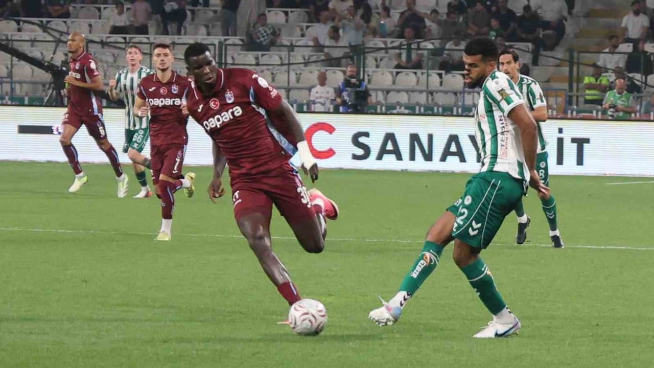 Konyaspor sahasında erken golle üstünlüğü aldı