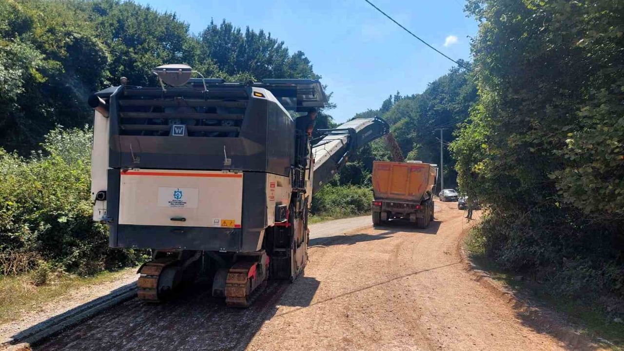 Körfez'de İlimtepe-Erikli yolu yenileniyor, Körfez Asri Mezarlığı ulaşımı kolaylaşacak
