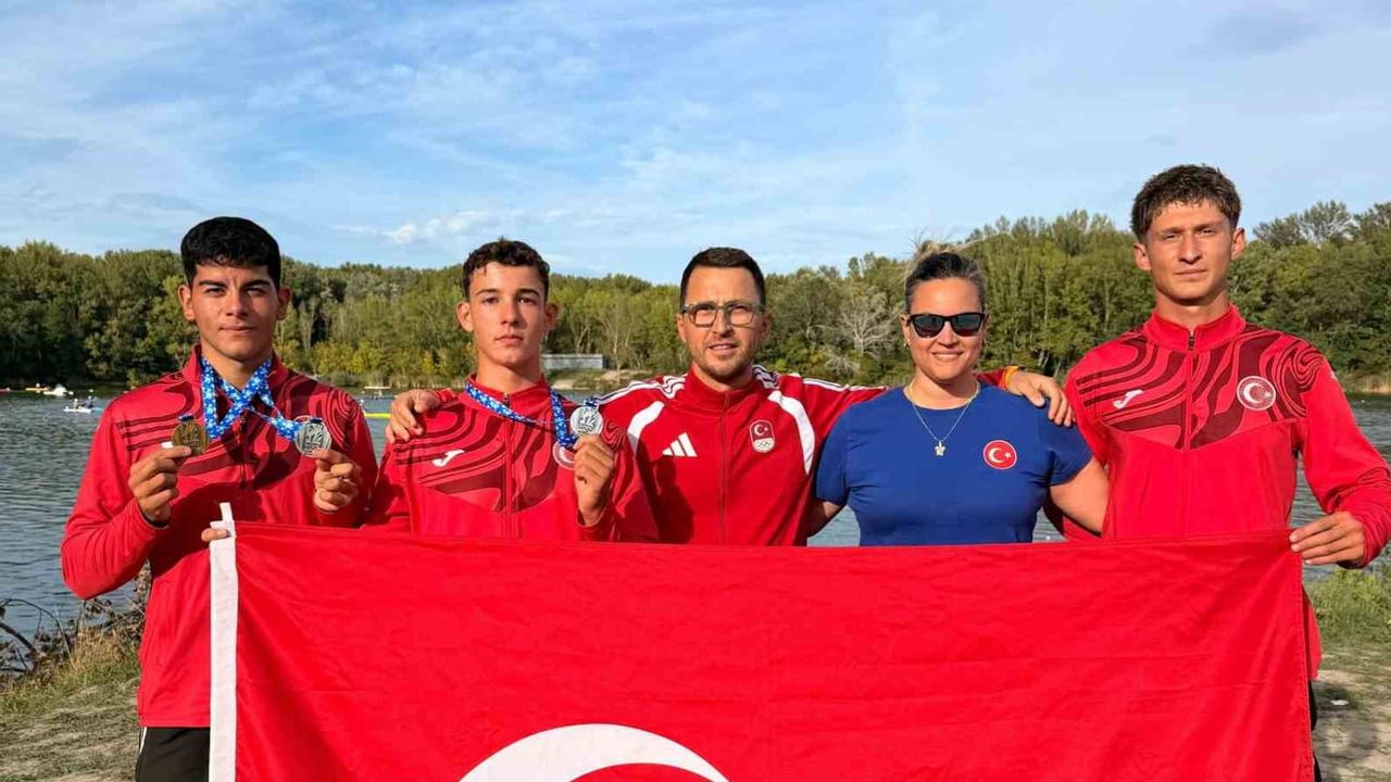 Köyceğizli kanocular Bratislava'dan derece ve madalyalarla döndü