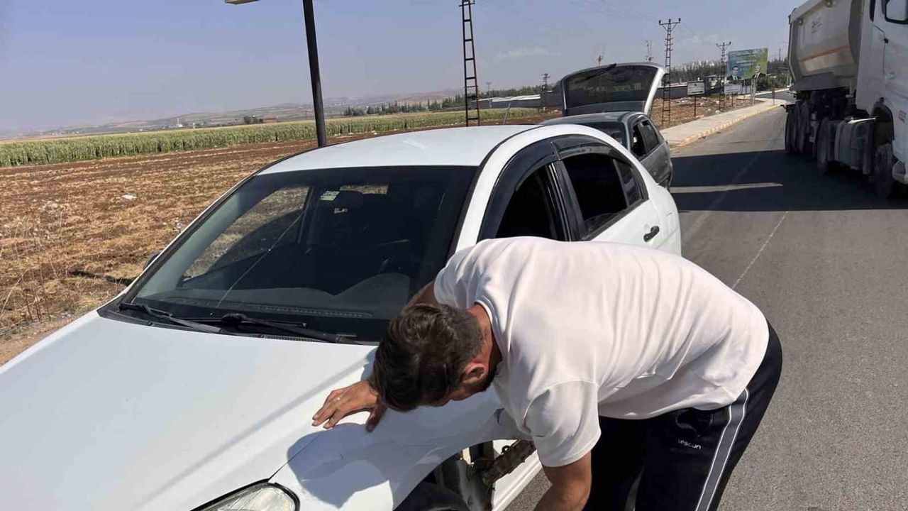 KPSS çıkışı tekeri koptu, sınav stresine bir de kaza eklendi