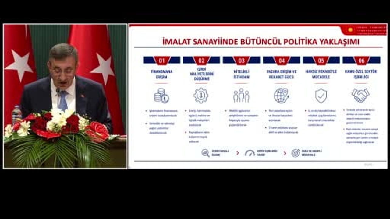 Külliye'de 2027-2029 orta vadeli programını açıklayan Cevdet Yılmaz