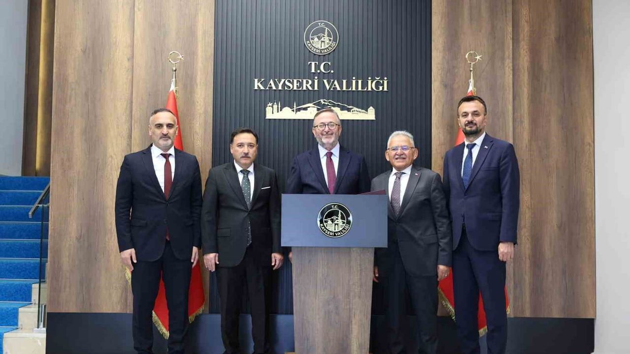 Kültür ve turizm gündeminde Kayseri buluşması