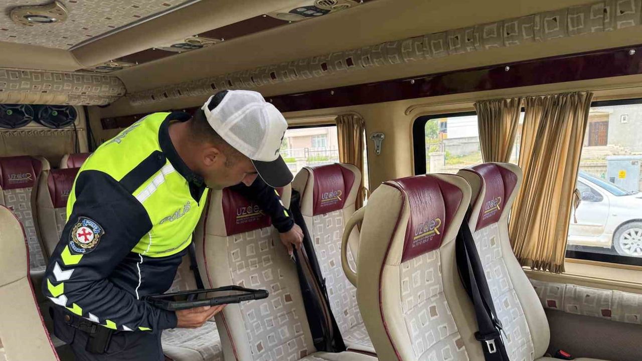Kulu'da okul çevreleri ve servislerde kapsamlı güvenlik denetimi