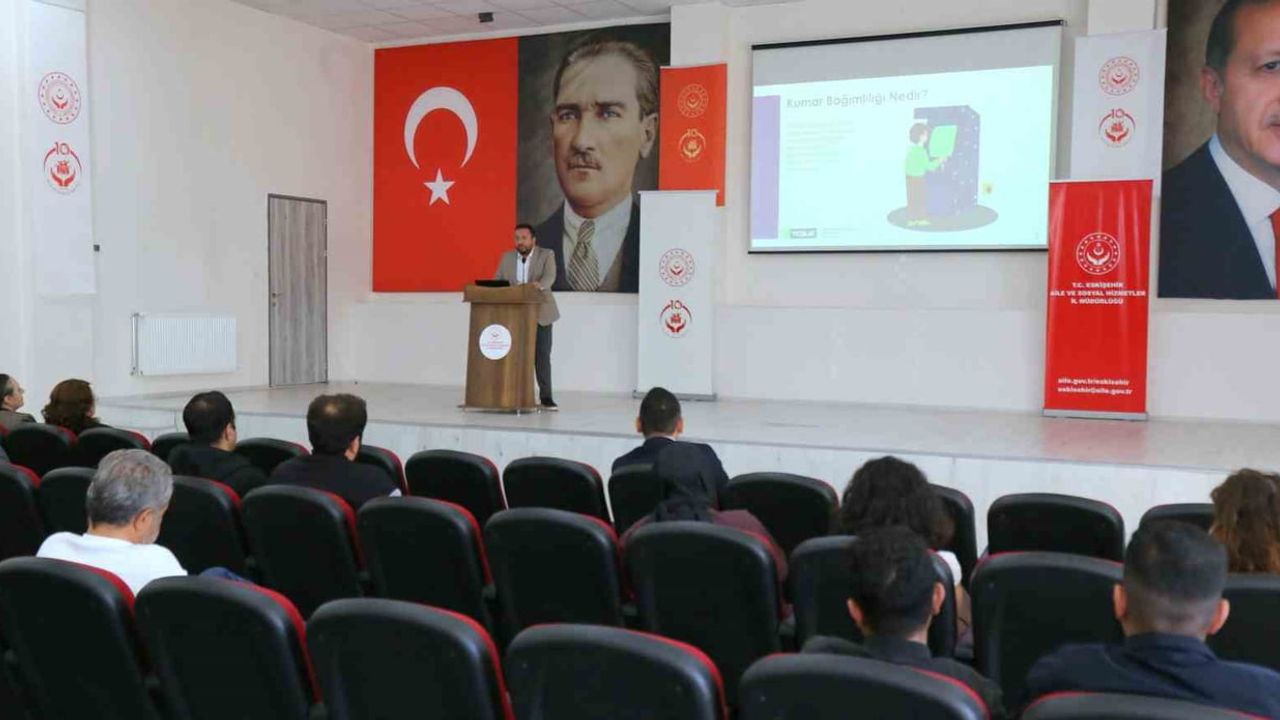 Kumar bağımlılığıyla mücadelede Eskişehir personeline kapsamlı eğitim