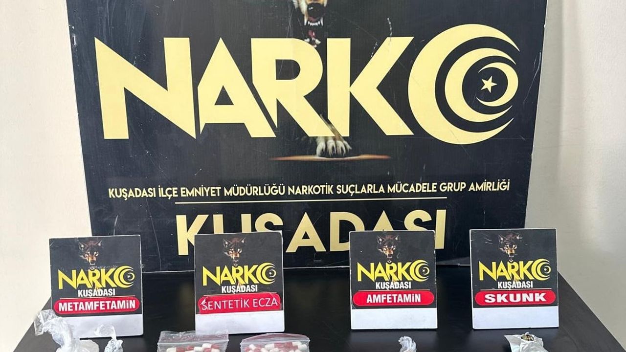 Kuşadası'nda uyuşturucu ağına darbe: iki kişi cezaevine gönderildi