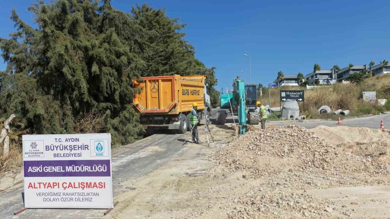 Kuşadası Soğucak Mahallesi'ne uzun vadeli kanalizasyon altyapısı