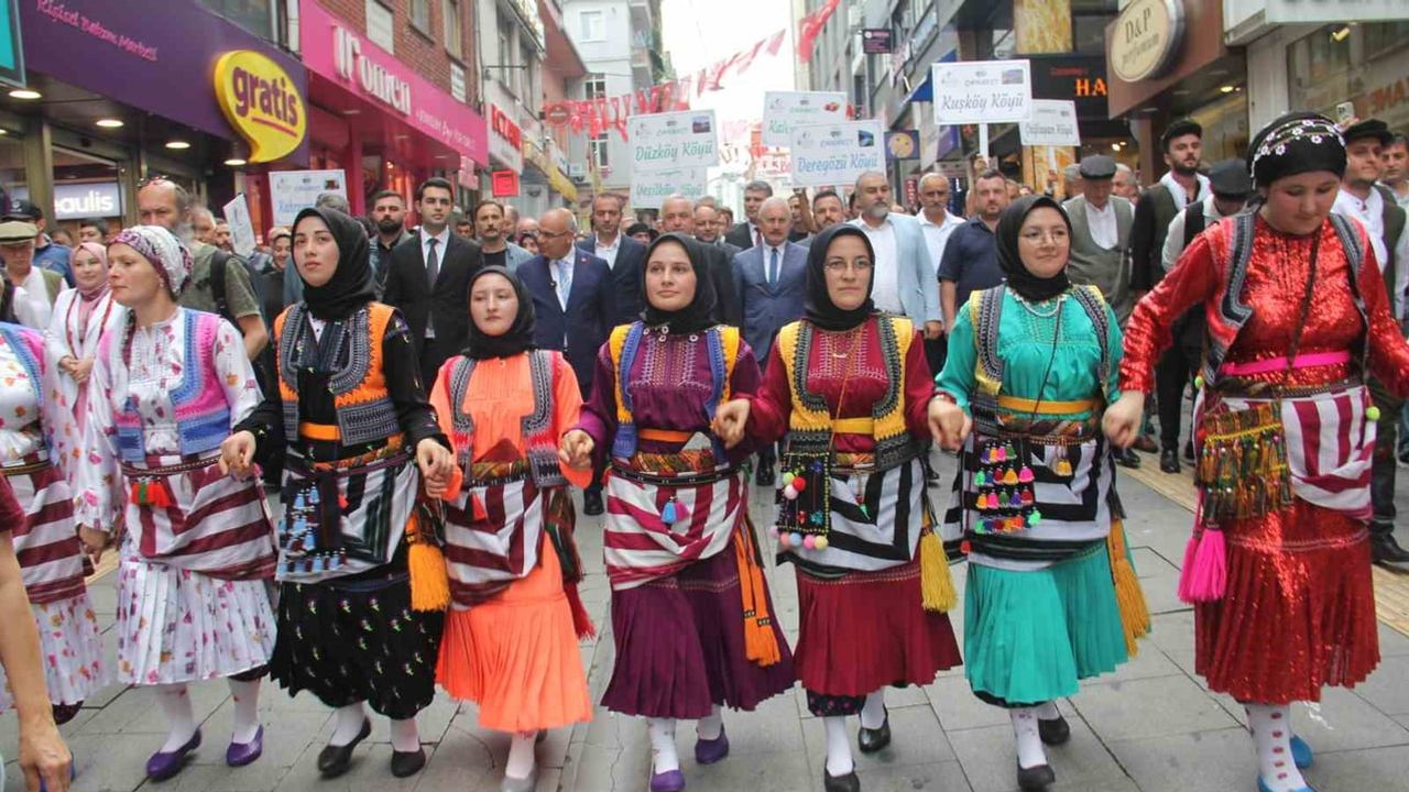 Kuşköy'e davet: 27. ıslık dili festivali Giresun'da yürüyüşle başladı