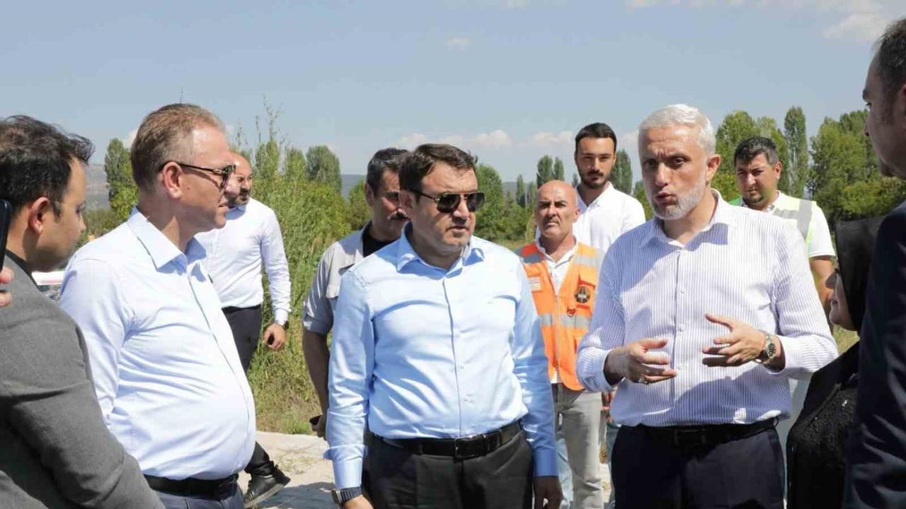 Kütahya valisi denetiminde Emet-Simav yolunda standart yükselişi hedefleniyor