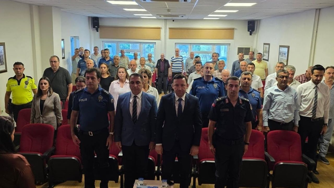 Kuyucak’ta okullar için güvenlik önlemlerinde kurumlar ortak yol haritası belirledi