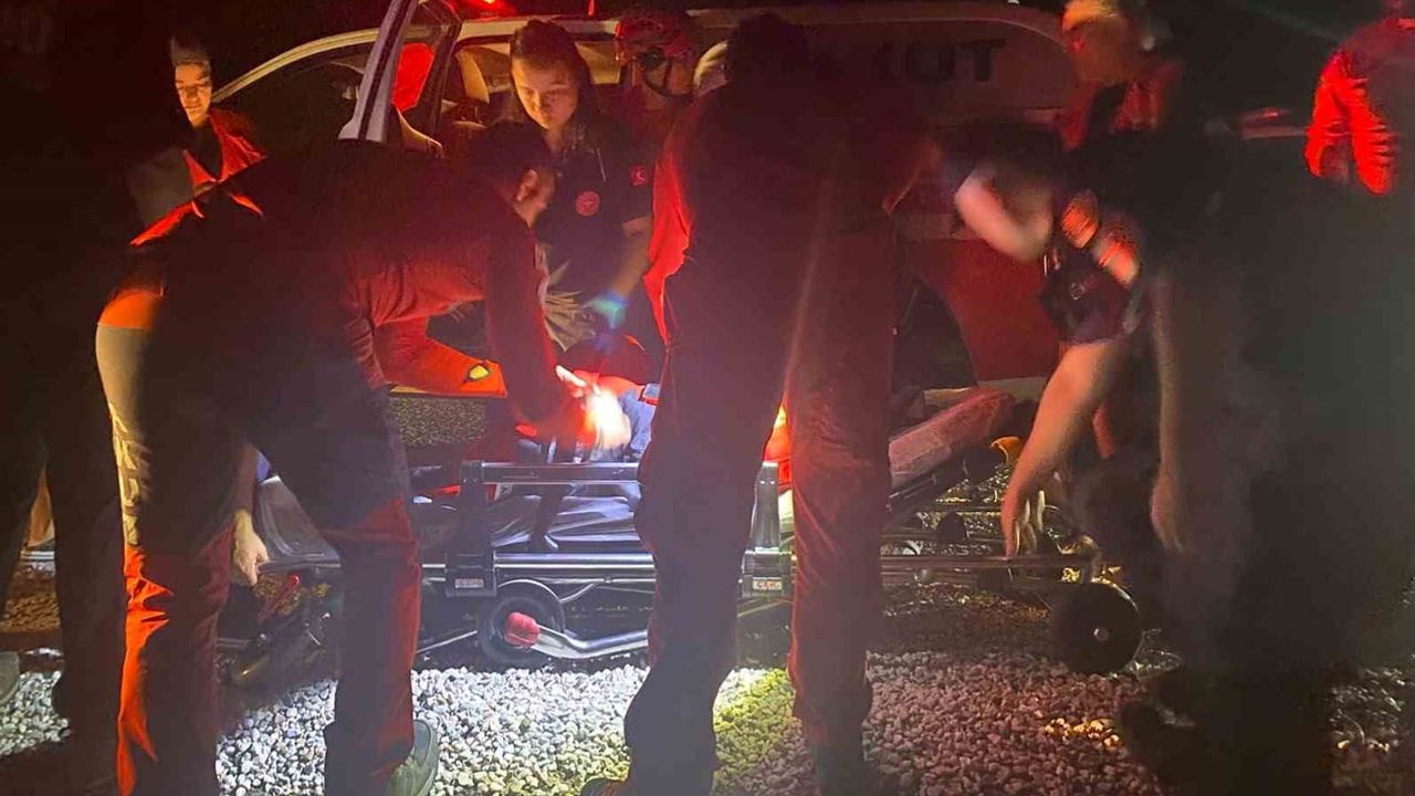 Manavgat'ta dron destekli aramayla kaybolan zihinsel engelli kadın yedi saatte bulundu