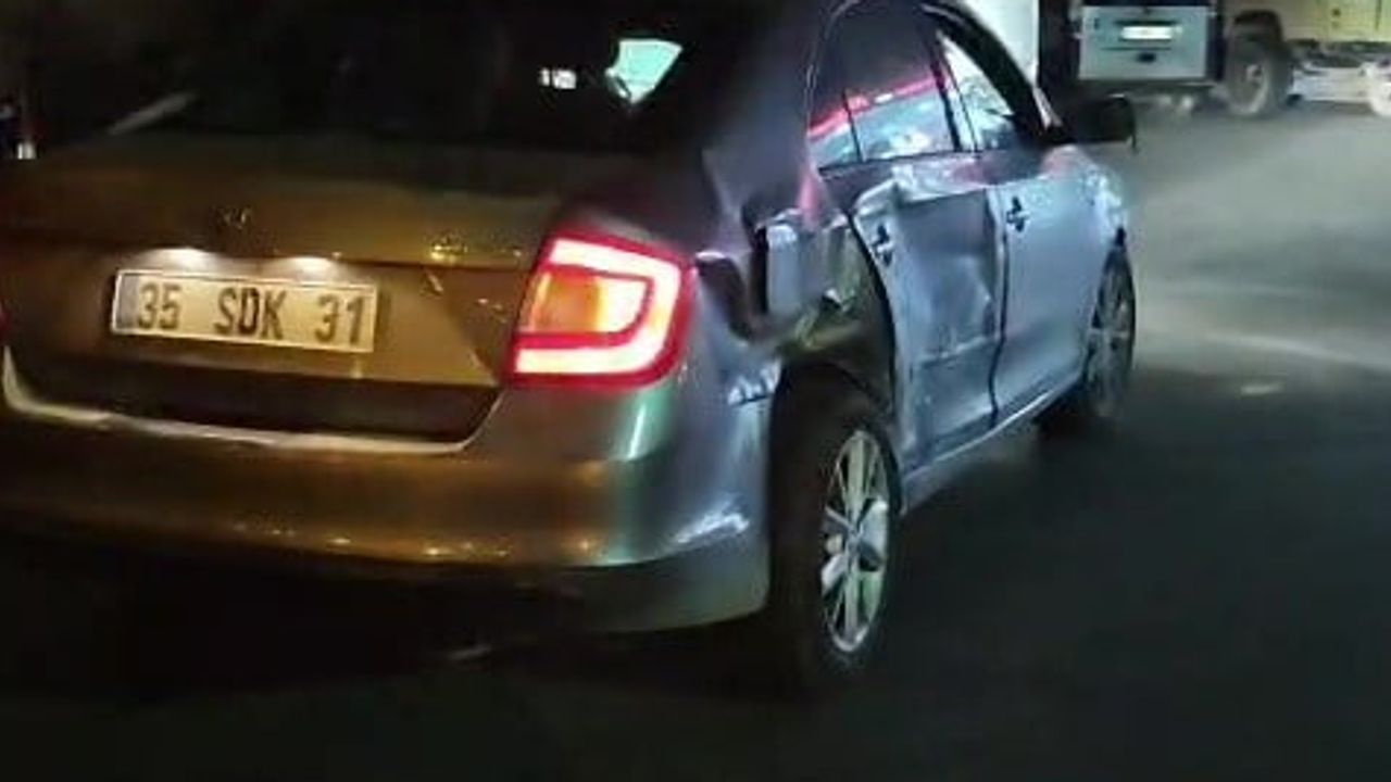 Manavgat'ta yasak 'u' dönüşü kaza getirdi