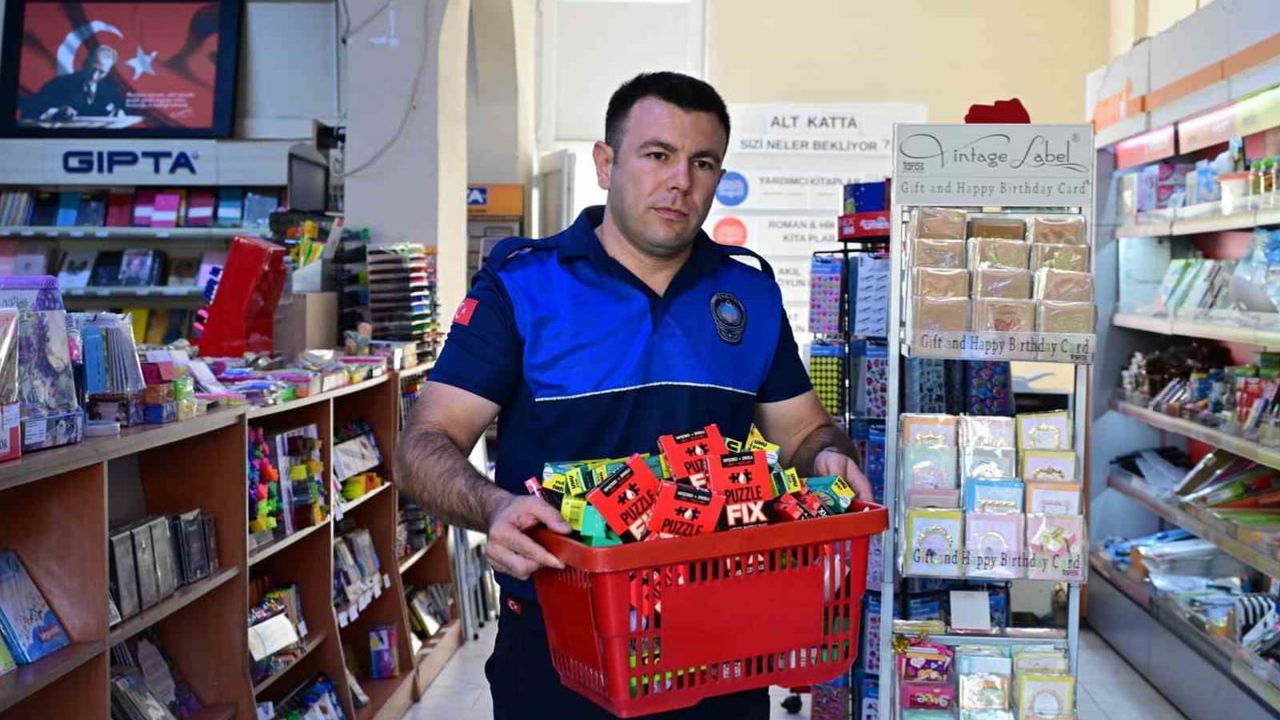Manisa'da okul alışverişinde güvenlik vurgusu: kırtasiyelere sıkı denetim