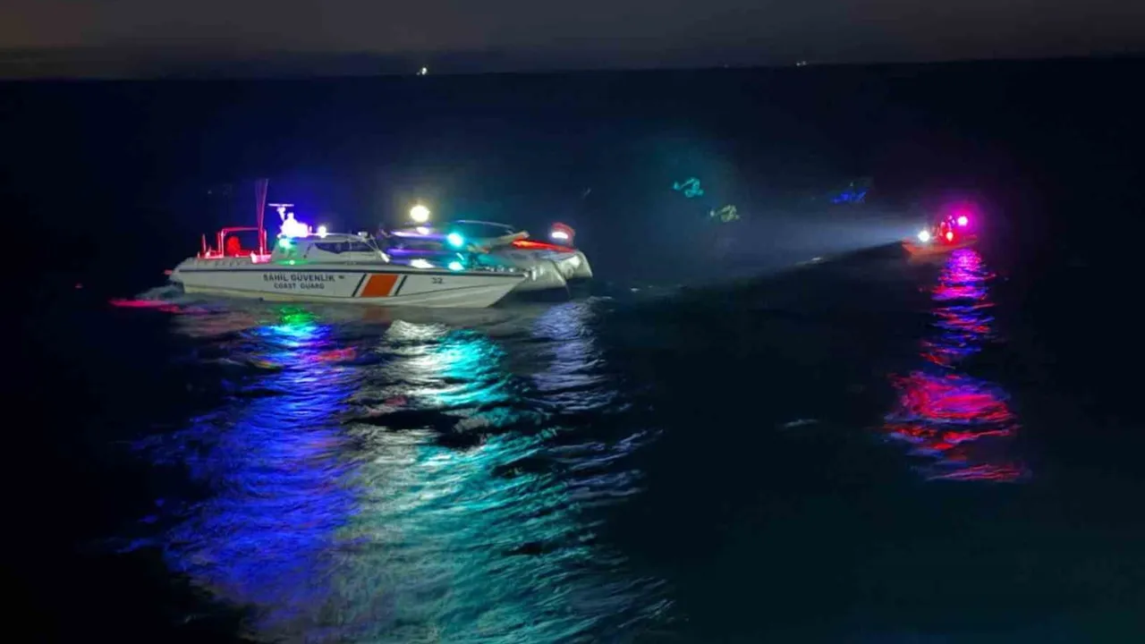 Marmaraereğlisi açıklarında motoryatta çıkan yangın iki kişi kurtarıldı