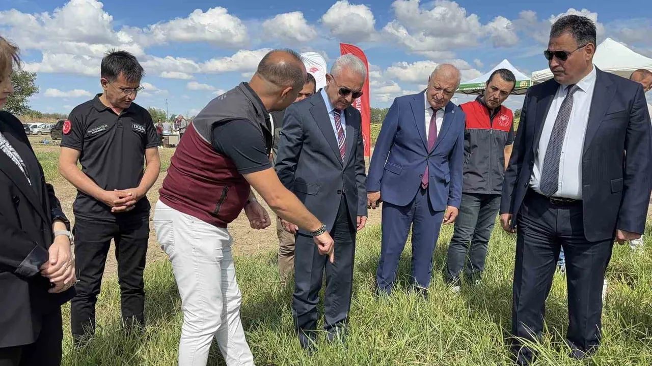 mera verimliliğini artırmak için toprak altı damla sulama denemesi başlatıldı