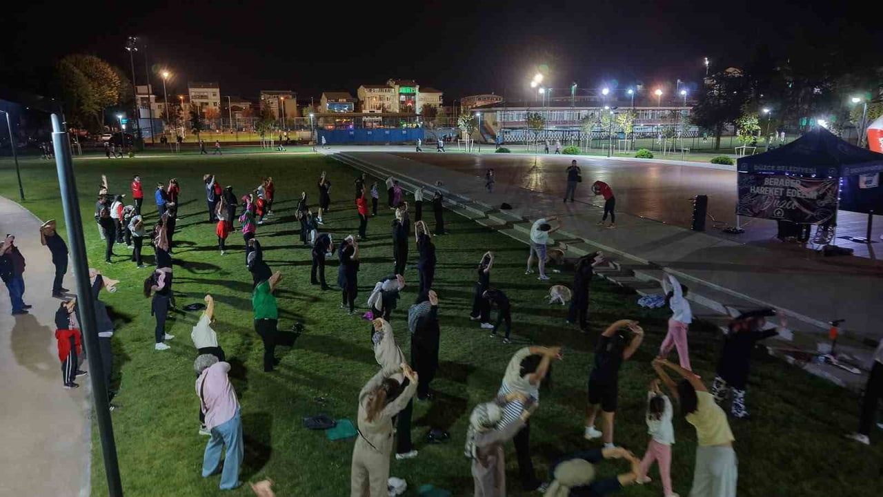 Merkez Park'ta sağlıklı adım projesi devam ediyor