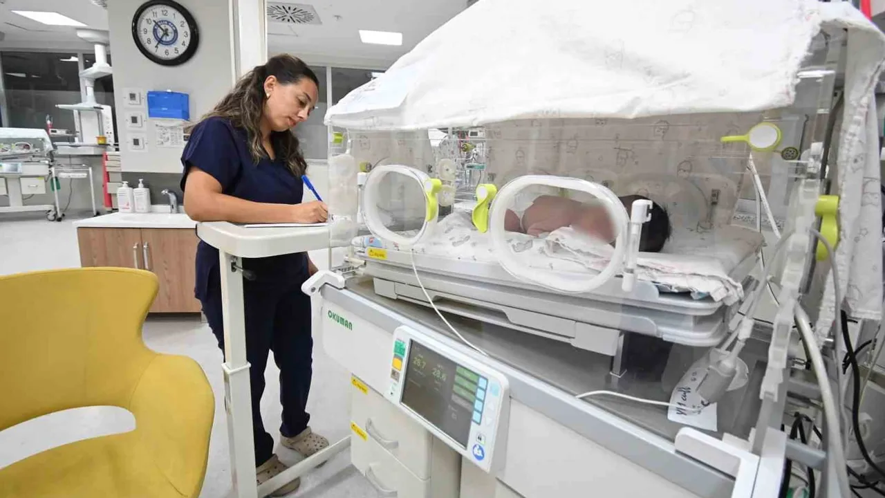Merkezefendi devlet hastanesi 9 ayda 326 bebeğe ev sahipliği yaptı