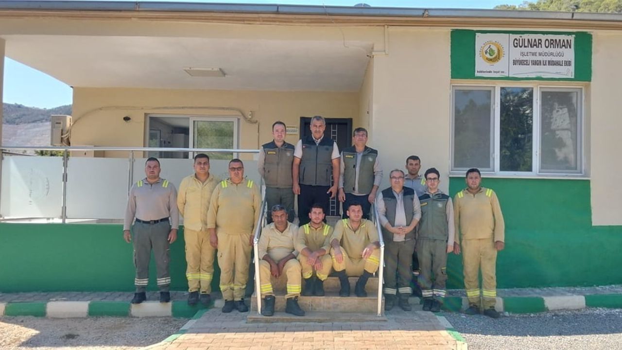 Mersin'de orman ekipleri yüksek risk dönemine karşı alarma geçti