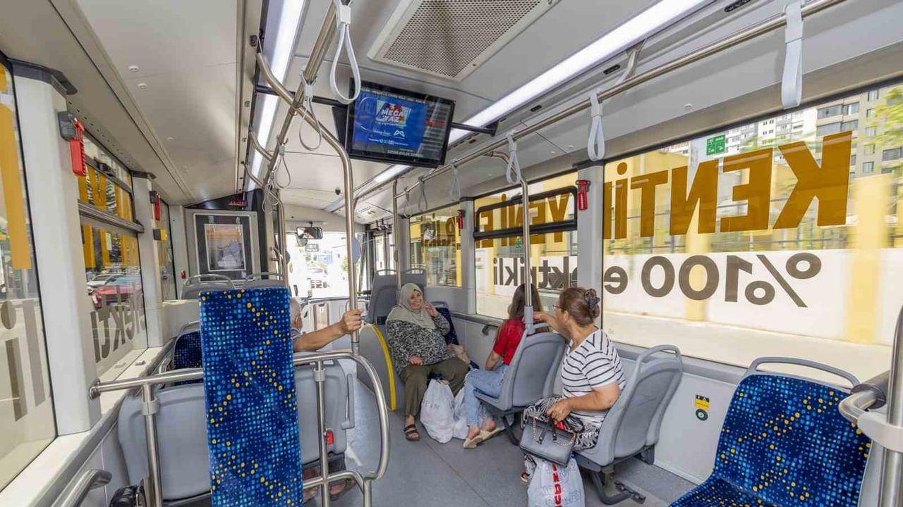 Mersin'de sessiz dönüşüm: elektrikli otobüsler vatandaştan tam not
