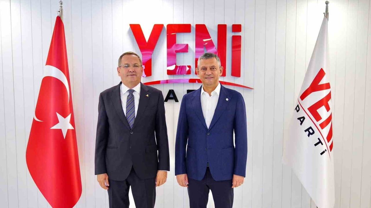 Mesut Ergin’den Özgür Özel’e yeni merkezde ziyaret